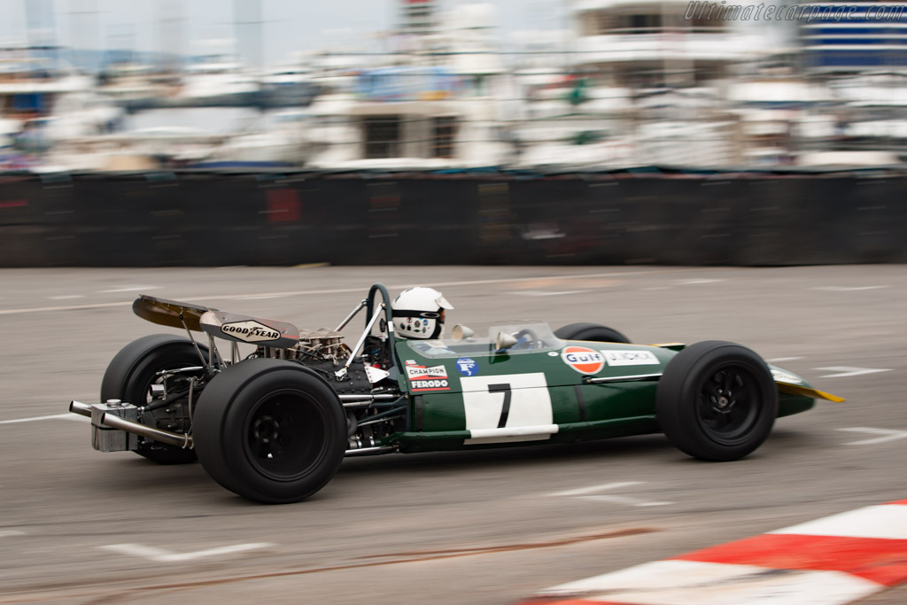 Brabham BT26 Cosworth - Chassis: BT26-4 - Driver: Richard Attwood - 2010 Monaco Historic Grand Prix