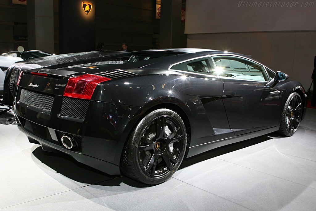 Lamborghini Gallardo Nera   - 2006 Mondial de l'Automobile Paris