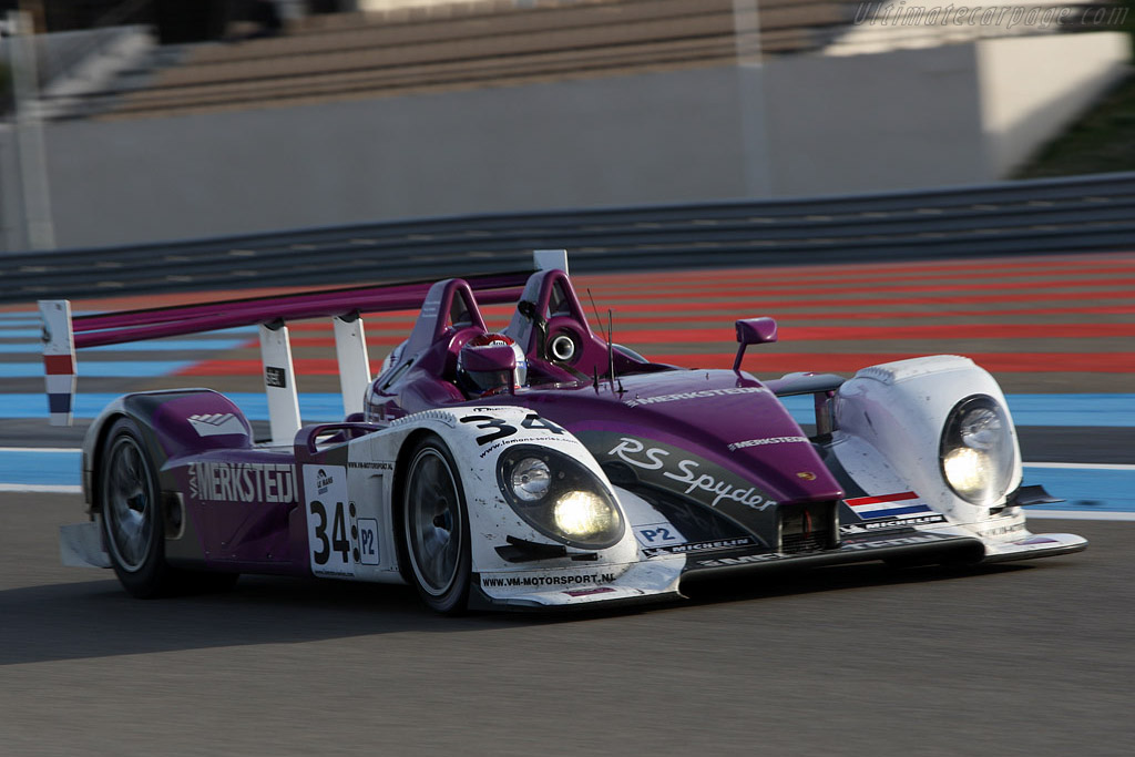 Porsche RS Spyder Evo - Chassis: 9R6 708  - 2008 Le Mans Series Preview