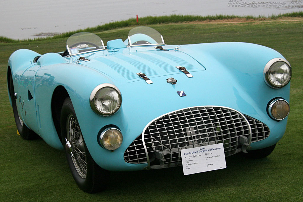 Talbot Lago T26C Dugarreau Barchetta - Chassis: 110056  - 2006 Pebble Beach Concours d'Elegance