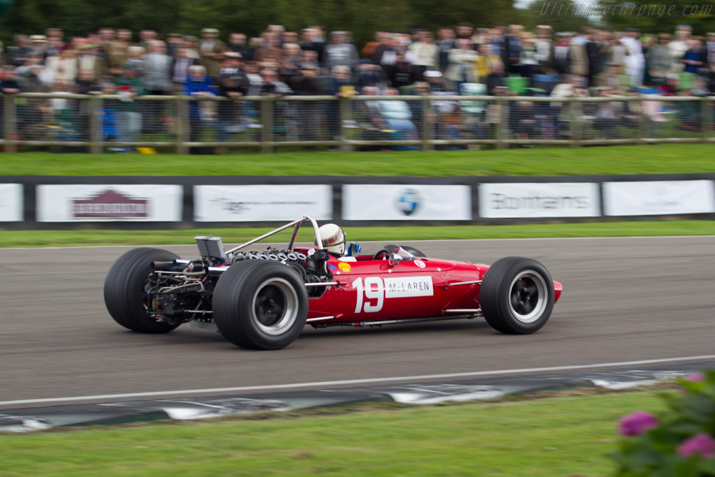 McLaren M5A BRM - Chassis: M5A/1 - Driver: Jackie Stewart - 2015 Goodwood Revival