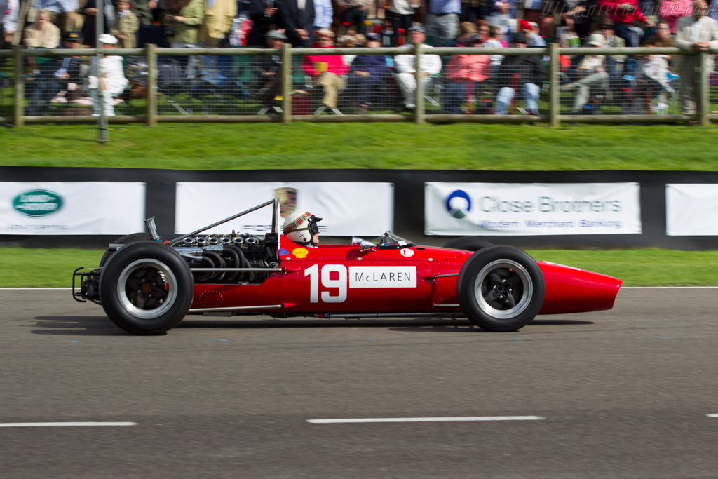McLaren M5A BRM - Chassis: M5A/1 - Driver: Jackie Stewart - 2015 Goodwood Revival