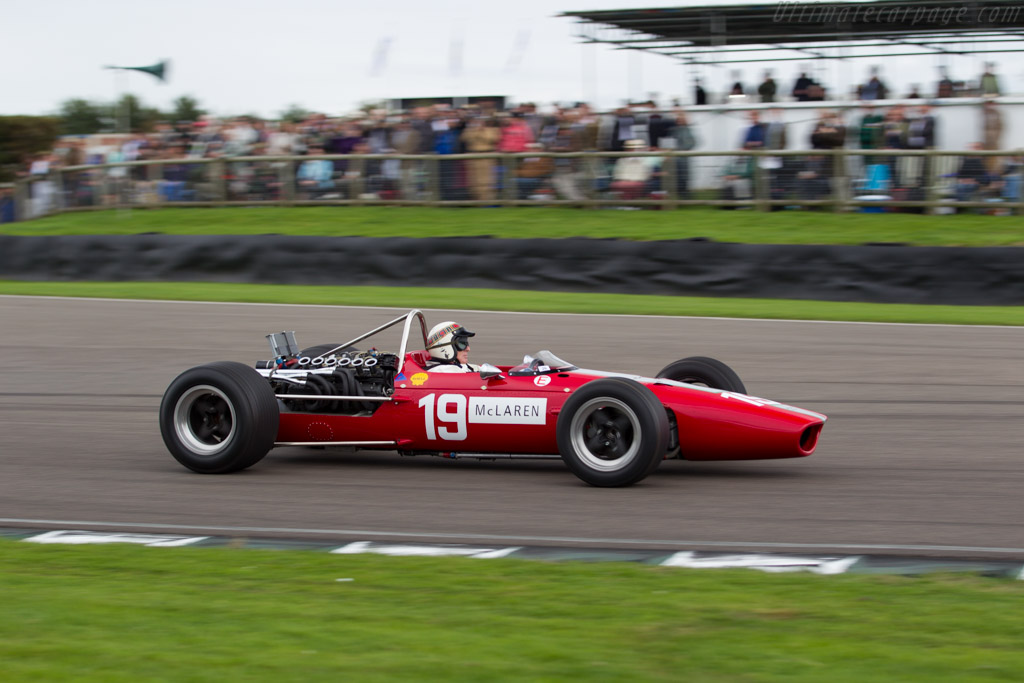 McLaren M5A BRM - Chassis: M5A/1 - Driver: Jackie Stewart - 2015 Goodwood Revival