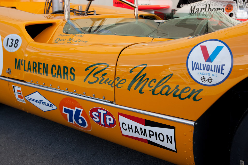 McLaren M6A Chevrolet - Chassis: M6A/1  - 2011 Monterey Motorsports Reunion