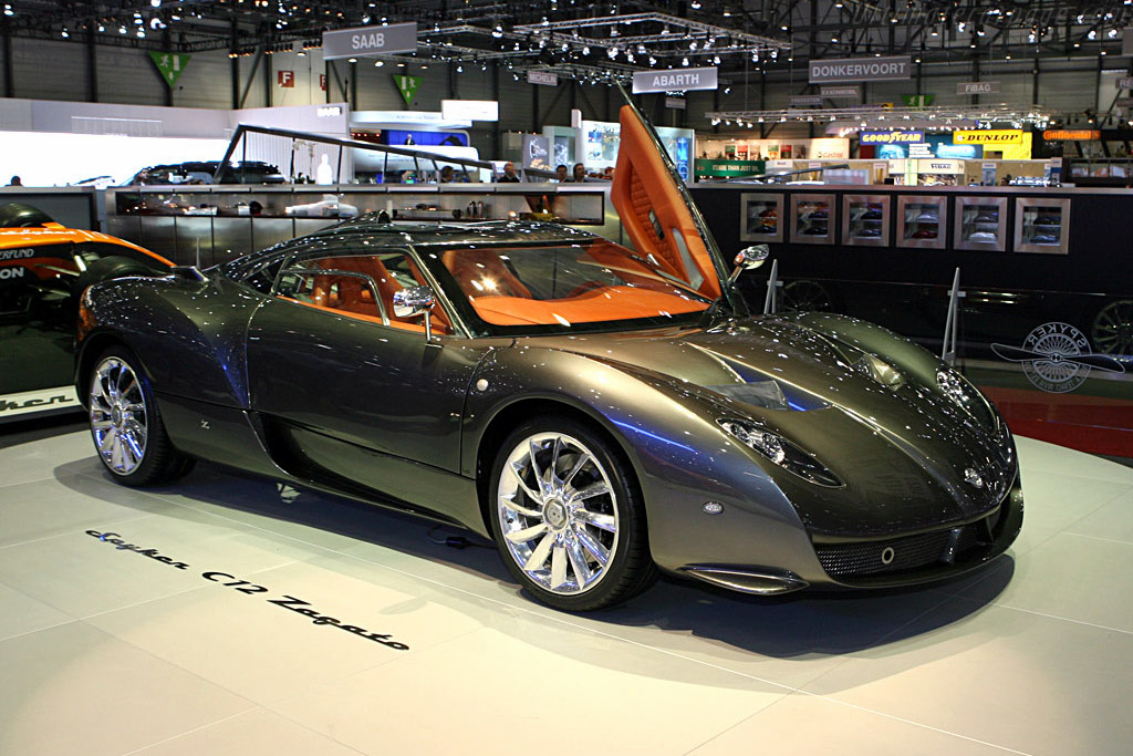 Spyker C12 Zagato Coupe   - 2007 Geneva International Motor Show