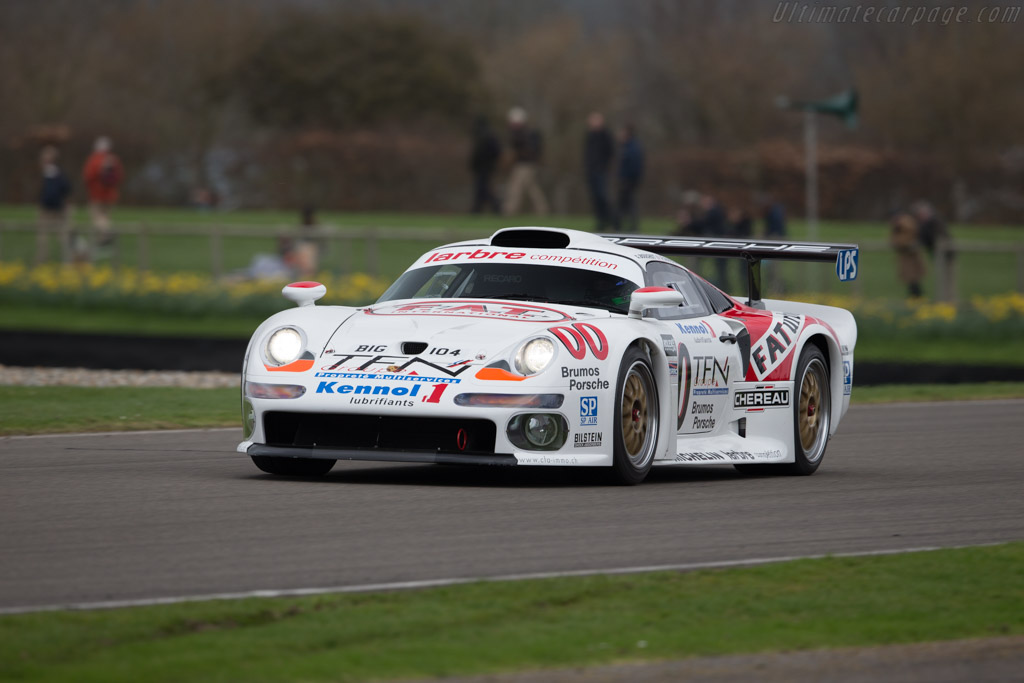 Porsche 911 GT1 - Chassis: 993-GT1-104 - Driver: James Littlejohn - 2017 Goodwood Members' Meeting