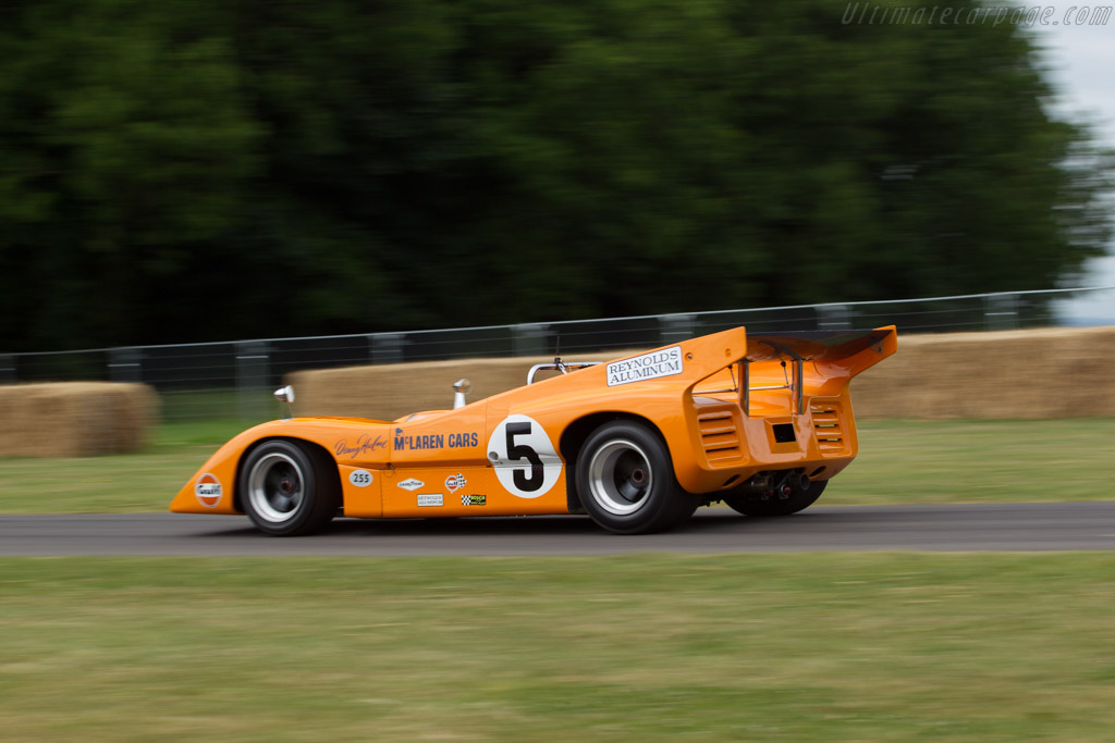 McLaren M8D Chevrolet - Chassis: M8D/1 - Driver: Nick de Vries - 2017 Goodwood Festival of Speed
