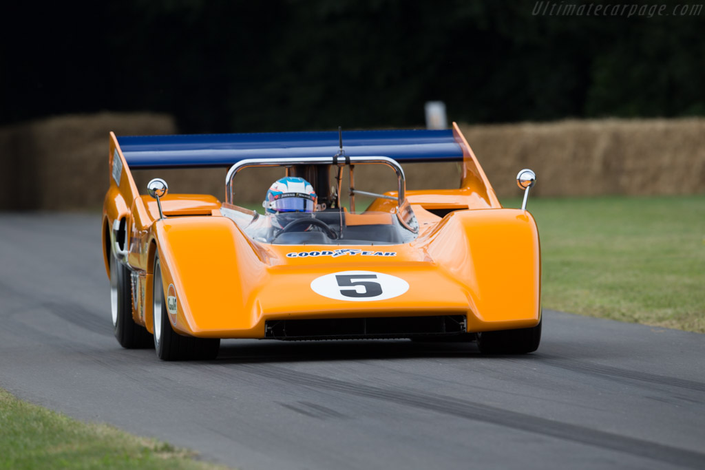 McLaren M8D Chevrolet - Chassis: M8D/1 - Driver: Nick de Vries - 2017 Goodwood Festival of Speed