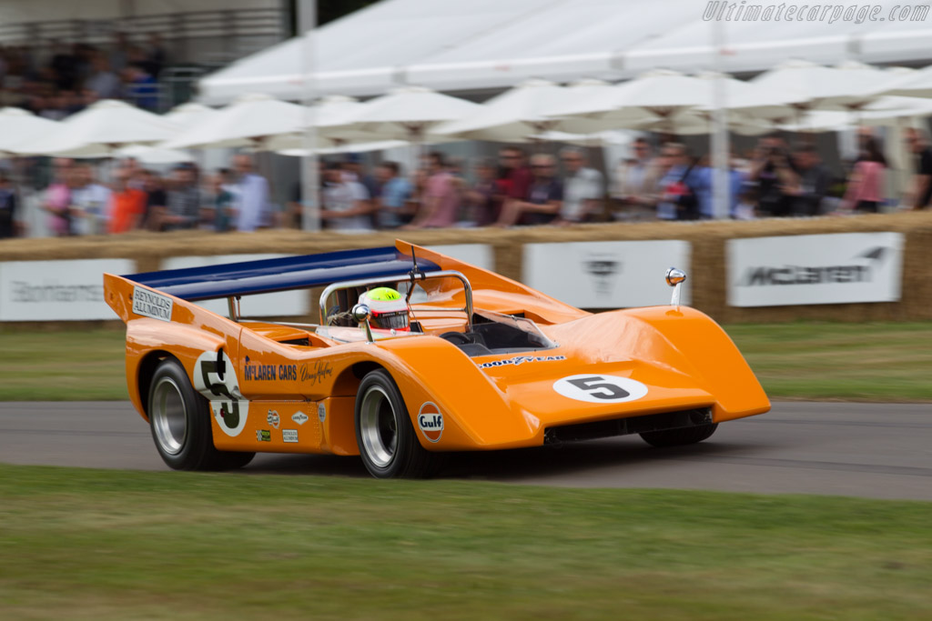 McLaren M8D Chevrolet - Chassis: M8D/1 - Driver: Oiliver Turvey - 2017 Goodwood Festival of Speed