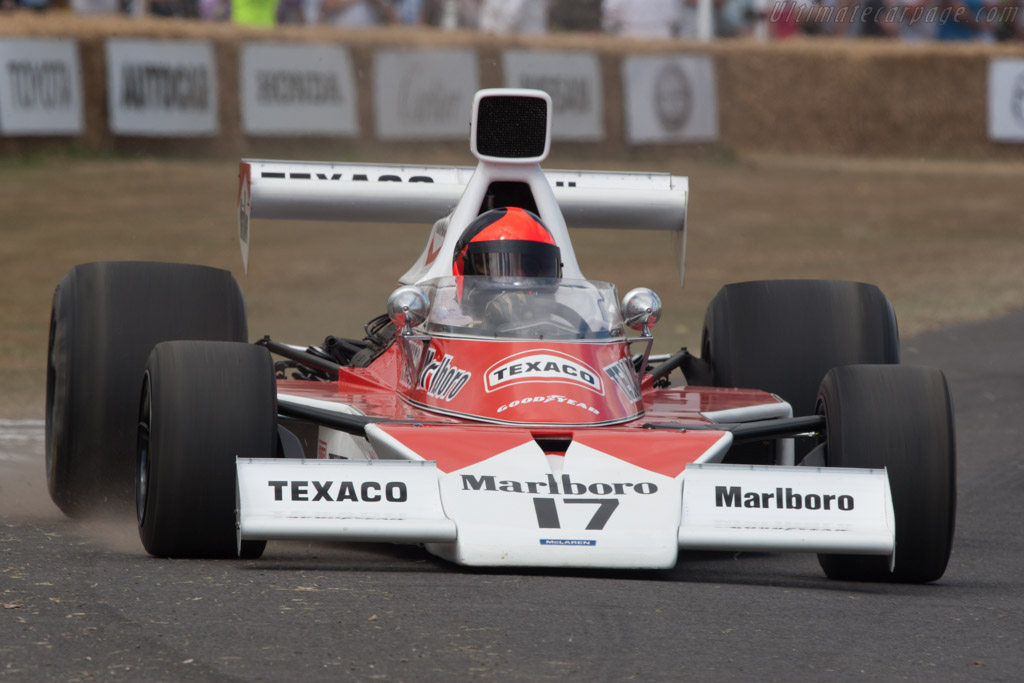 McLaren M23 Cosworth - Chassis: M23-4 - Driver: Emerson Fittipaldi - 2010 Goodwood Festival of Speed