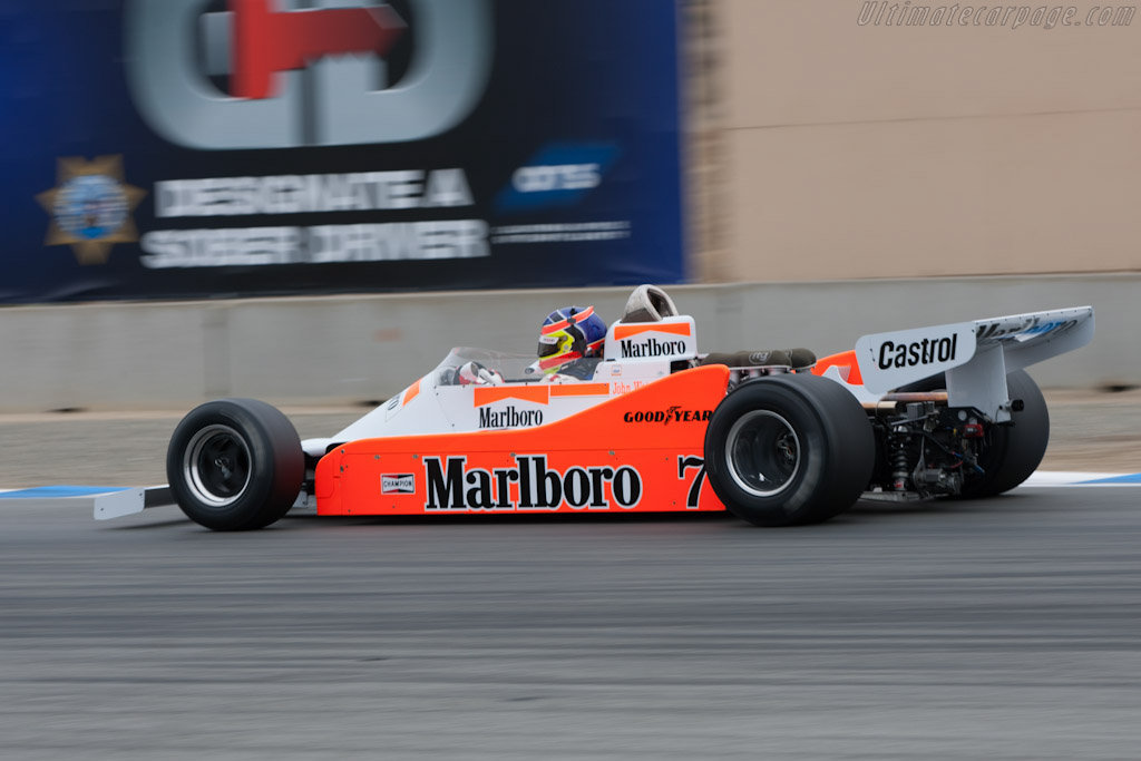 McLaren M28 Cosworth - Chassis: M28-2  - 2010 Monterey Motorsports Reunion