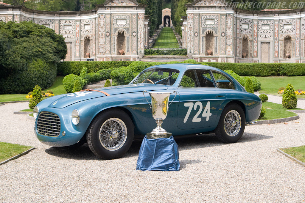 Ferrari 166 MM Touring Le Mans Berlinetta - Chassis: 0026M  - 2008 Concorso d'Eleganza Villa d'Este
