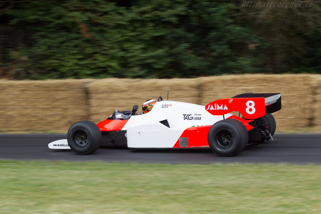 McLaren MP4/2 TAG-Porsche - Chassis: MP4/2-1  - 2014 Goodwood Festival of Speed