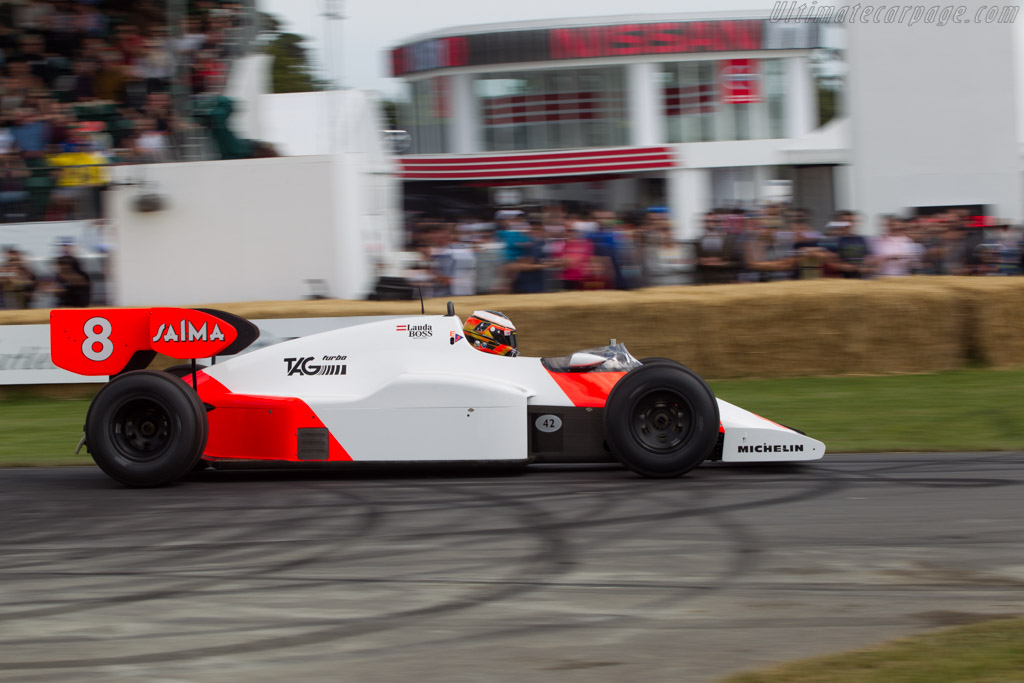 McLaren MP4/2 TAG-Porsche - Chassis: MP4/2-1  - 2014 Goodwood Festival of Speed
