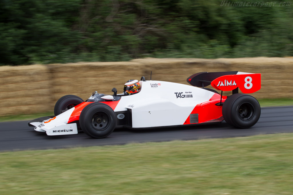 McLaren MP4/2 TAG-Porsche - Chassis: MP4/2-1  - 2014 Goodwood Festival of Speed