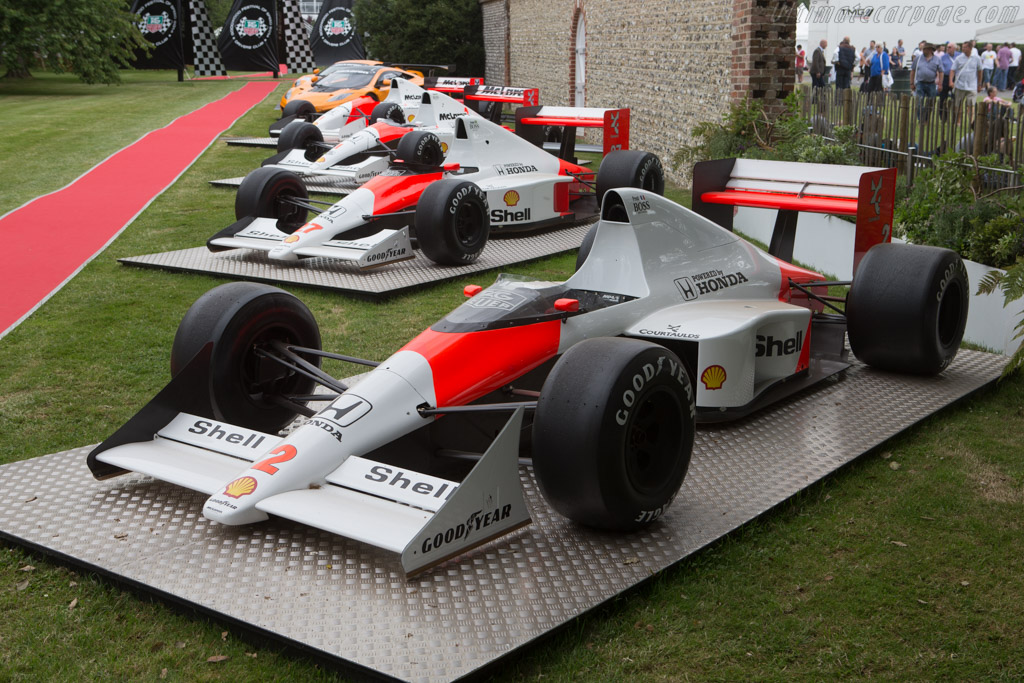 McLaren MP4/5 Honda - Chassis: MP4/5-5  - 2014 Goodwood Festival of Speed