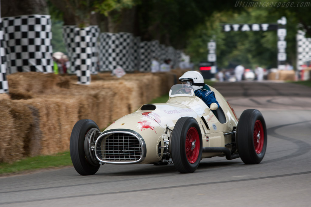 Ferrari 375 Indy - Chassis: 02  - 2011 Goodwood Festival of Speed