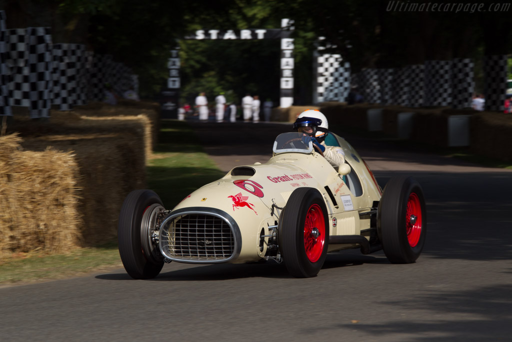 Ferrari 375 Indy - Chassis: 02  - 2013 Goodwood Festival of Speed