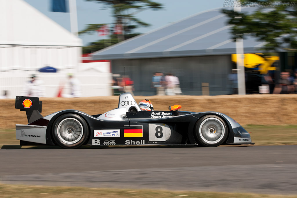 Audi R8R - Chassis: 308  - 2009 Goodwood Festival of Speed