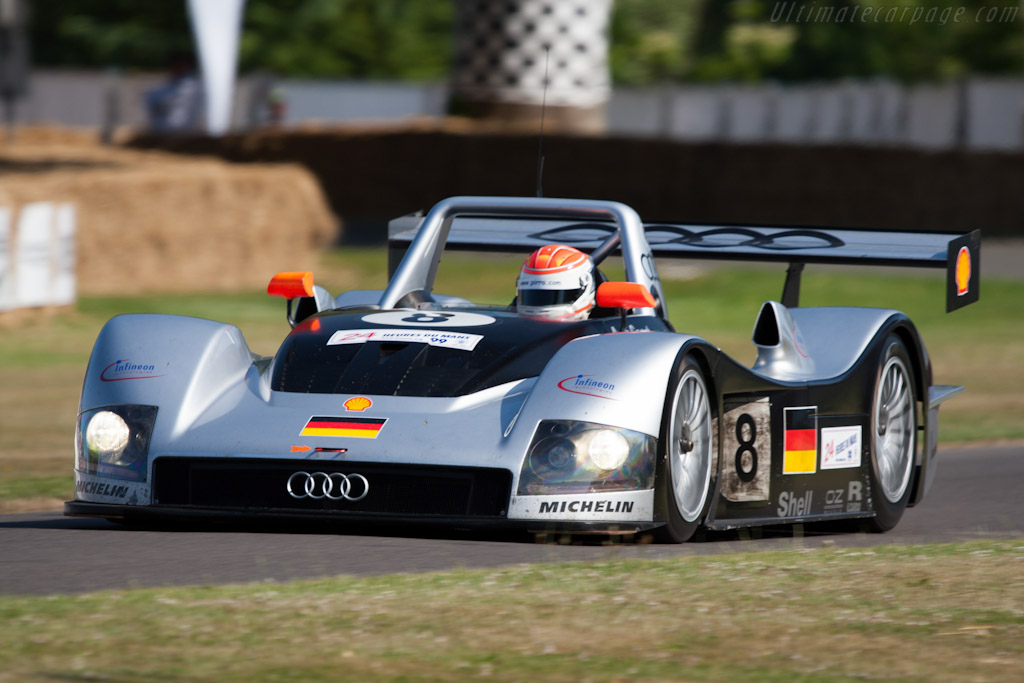 Audi R8R - Chassis: 308  - 2009 Goodwood Festival of Speed