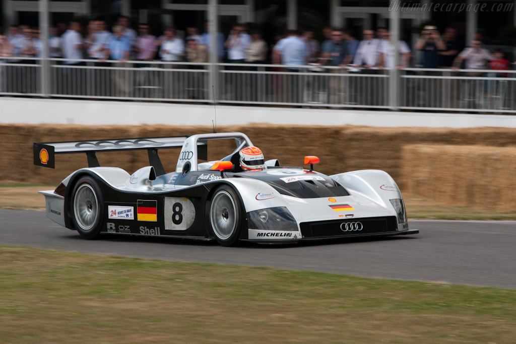 Audi R8R - Chassis: 308  - 2009 Goodwood Festival of Speed