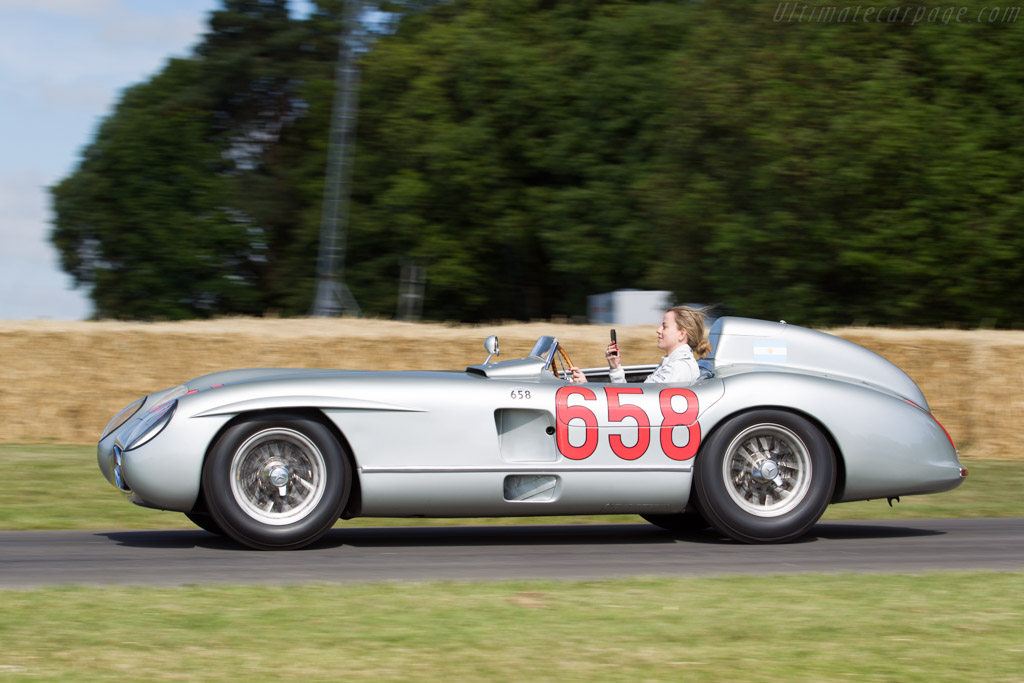 Mercedes-Benz 300 SLR Roadster - Chassis: 00010/55 - Driver: Susie Wolff - 2015 Goodwood Festival of Speed