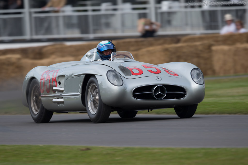 Mercedes-Benz 300 SLR Roadster - Chassis: 00010/55 - Driver: Klaus Ludwig - 2015 Goodwood Festival of Speed