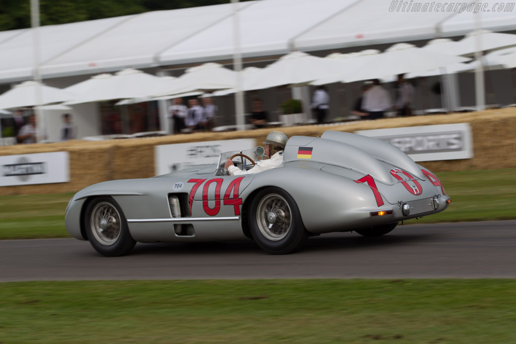 Mercedes-Benz 300 SLR Roadster - Chassis: 00002/55 - Driver: Hans Herrmann - 2015 Goodwood Festival of Speed