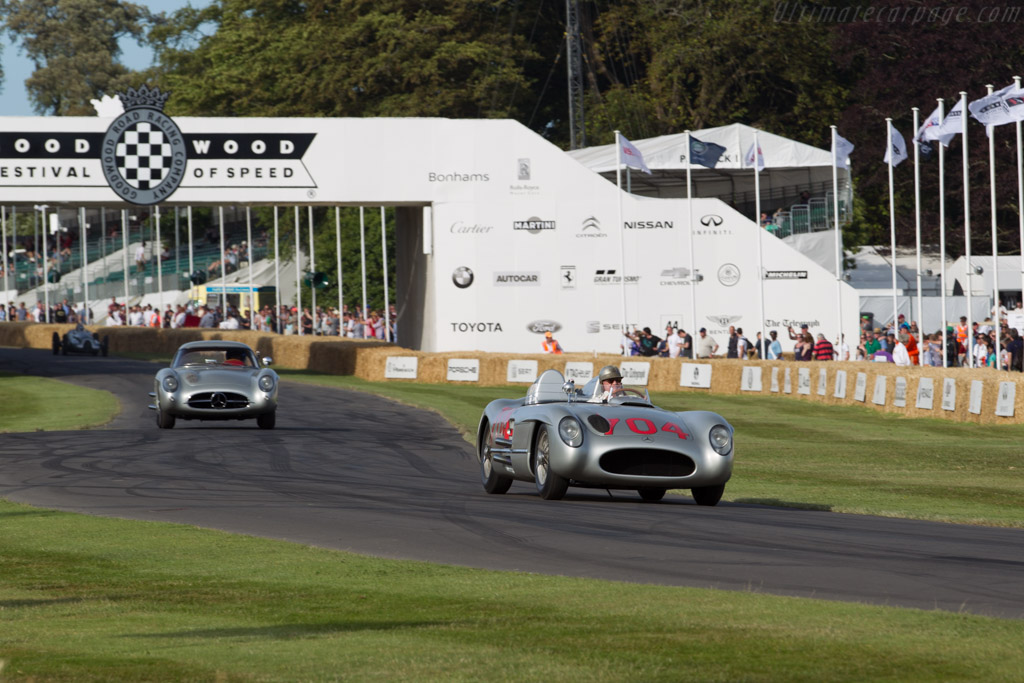 Mercedes-Benz 300 SLR Roadster - Chassis: 00002/55 - Driver: Hans Herrmann - 2015 Goodwood Festival of Speed