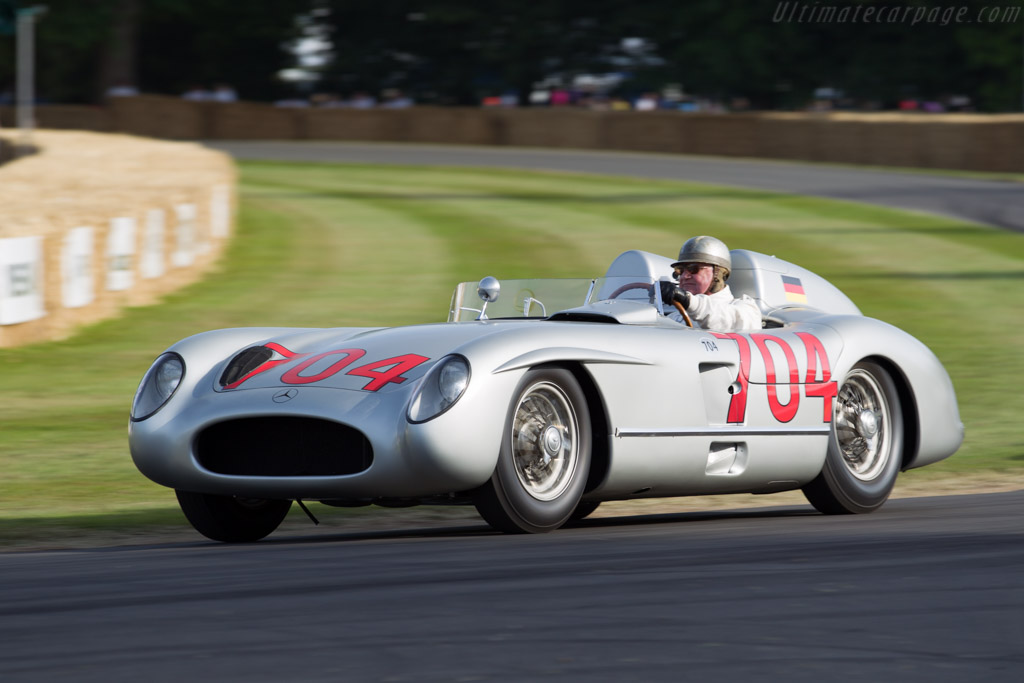 Mercedes-Benz 300 SLR Roadster - Chassis: 00002/55 - Driver: Hans Herrmann - 2015 Goodwood Festival of Speed