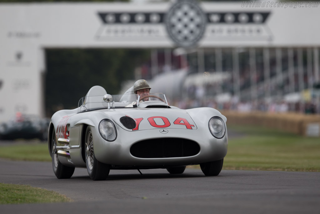 Mercedes-Benz 300 SLR Roadster - Chassis: 00002/55 - Driver: Hans Herrmann - 2015 Goodwood Festival of Speed