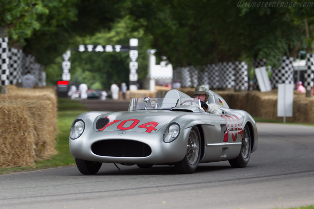 Mercedes-Benz 300 SLR Roadster - Chassis: 00002/55 - Driver: Hans Herrmann - 2015 Goodwood Festival of Speed