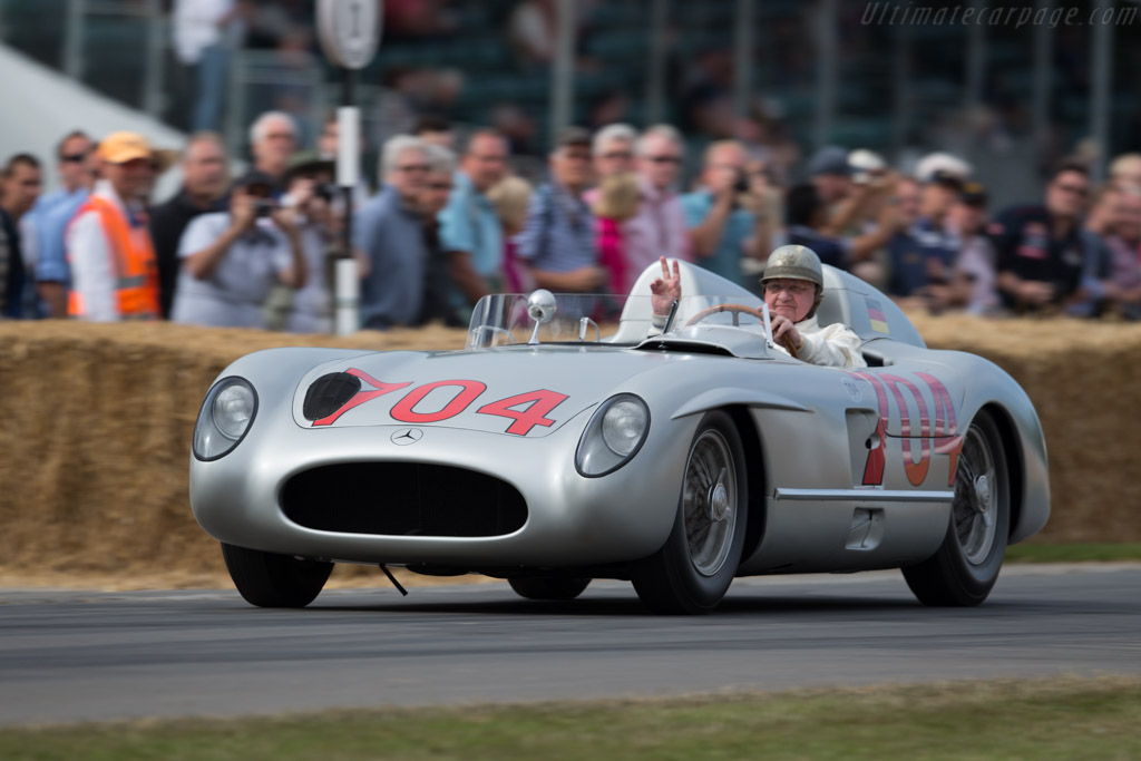 Mercedes-Benz 300 SLR Roadster - Chassis: 00002/55 - Driver: Hans Herrmann - 2015 Goodwood Festival of Speed