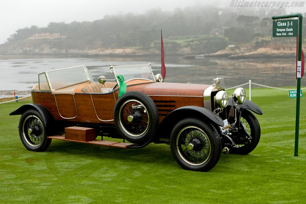 Hispano Suiza H6B Labourdette Skiff - Chassis: 12198  - 2008 Pebble Beach Concours d'Elegance