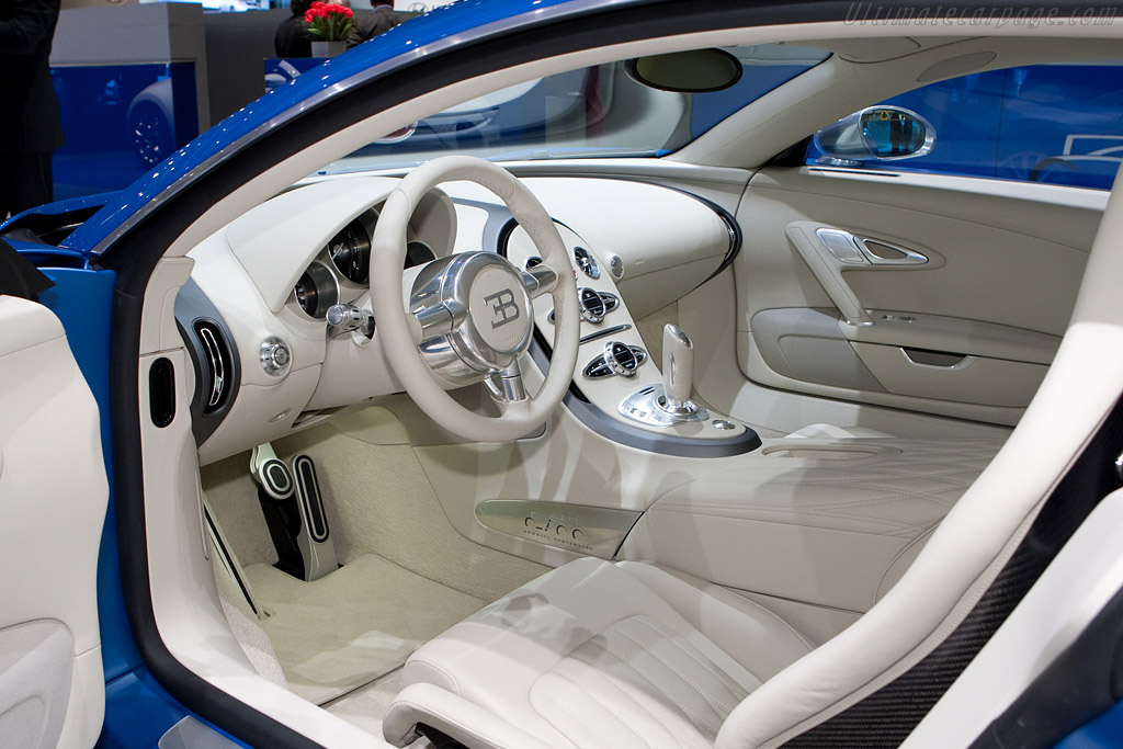 Bugatti Veyron 16.4 Bleu Centenaire   - 2009 Geneva International Motor Show