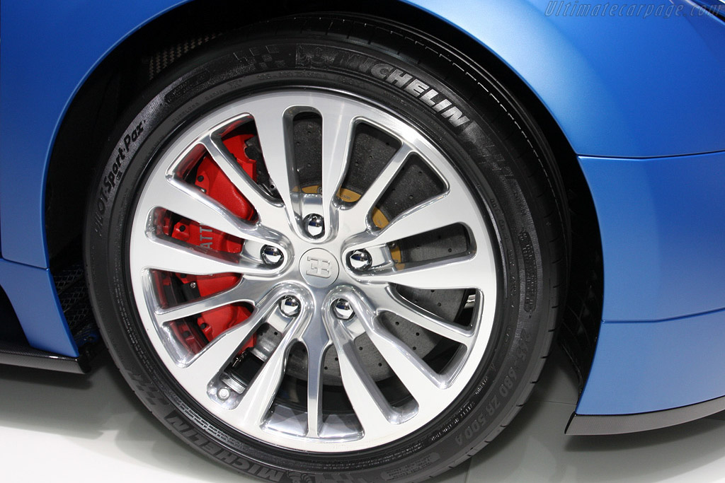 Bugatti Veyron 16.4 Bleu Centenaire   - 2009 Geneva International Motor Show