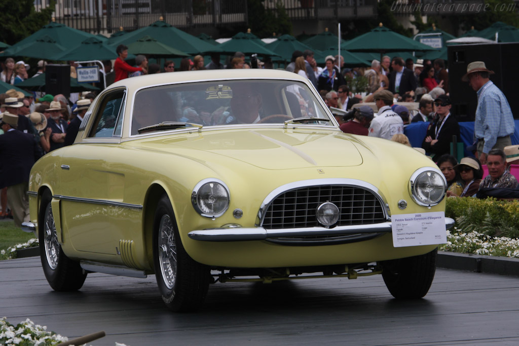 Ferrari 375 America Vignale Coupe - Chassis: 0337AL  - 2009 Pebble Beach Concours d'Elegance