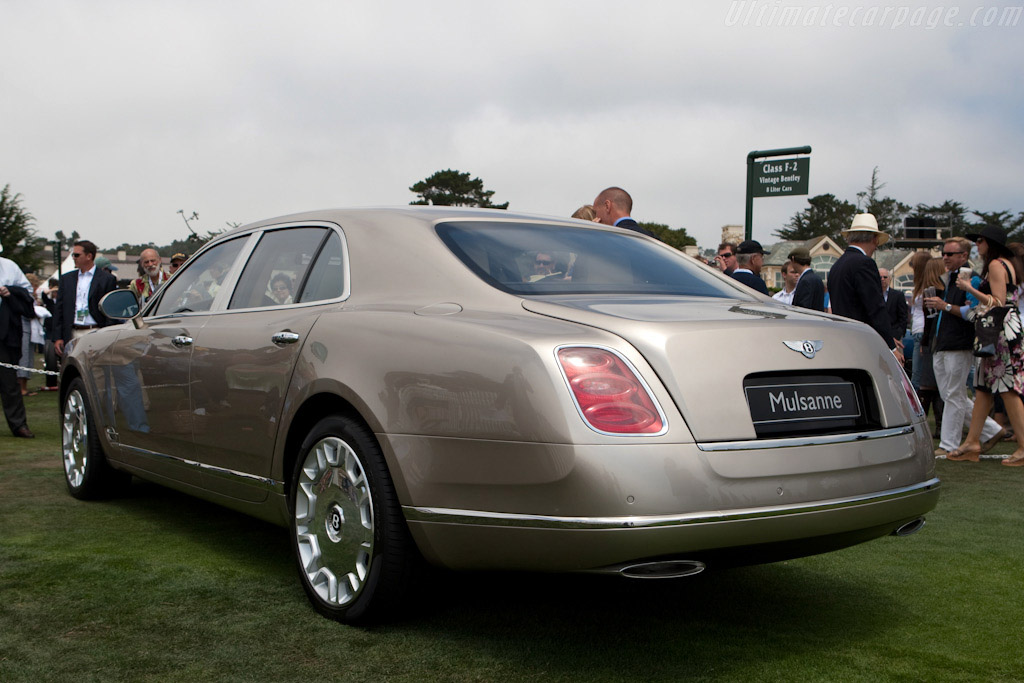 Bentley Mulsanne   - 2009 Pebble Beach Concours d'Elegance