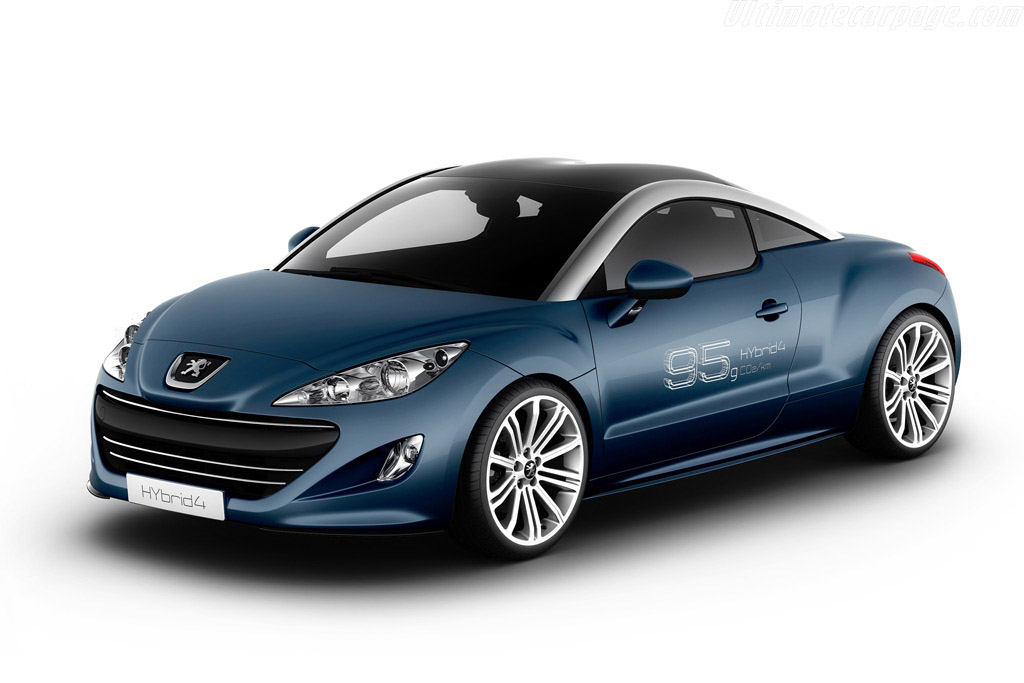 Peugeot RCZ HYbrid4 Concept