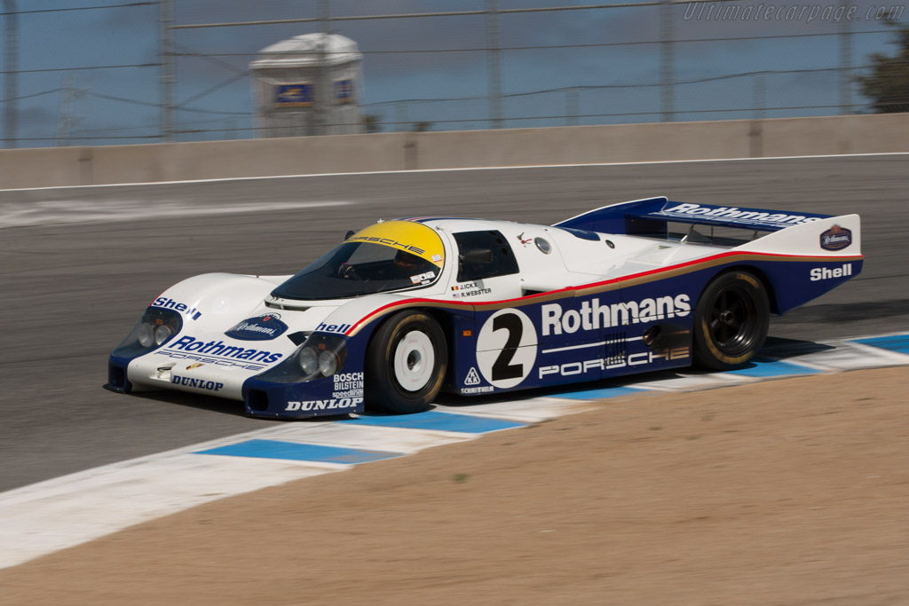 Porsche 956 - Chassis: 956-006  - 2010 Monterey Motorsports Reunion