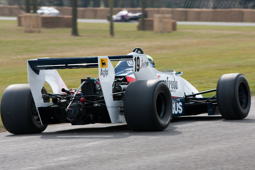 Toleman TG183B Hart - Chassis: TG183-04  - 2010 Goodwood Preview