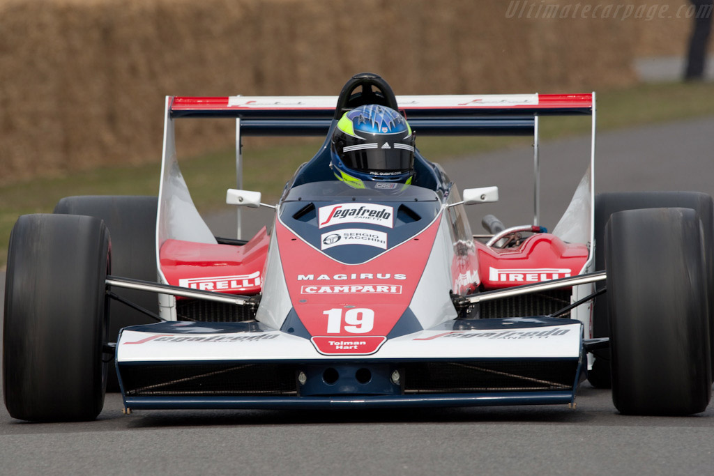 Toleman TG183B Hart - Chassis: TG183-04  - 2010 Goodwood Preview