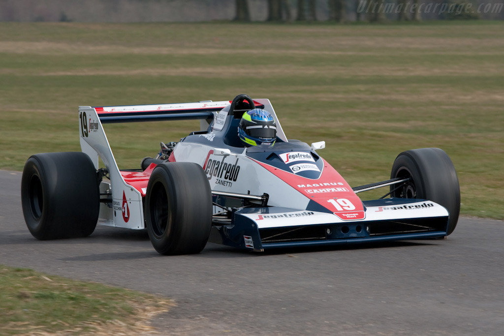 Toleman TG183B Hart - Chassis: TG183-04  - 2010 Goodwood Preview