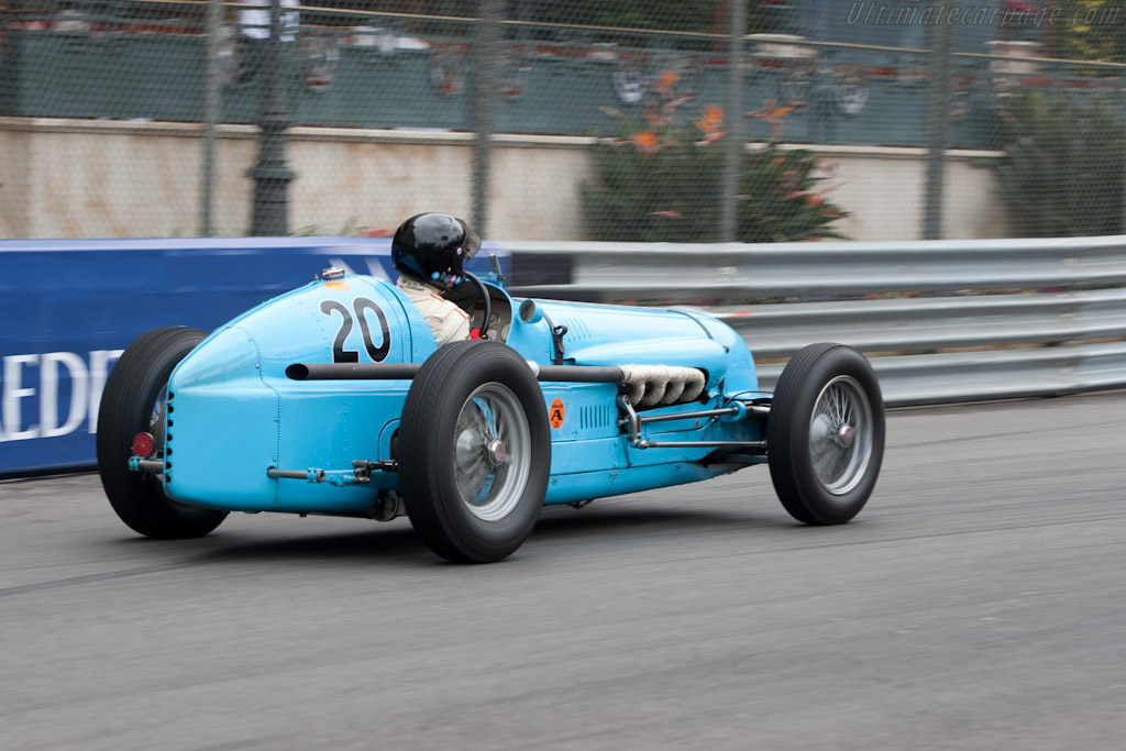 Maserati V8RI - Chassis: 4503  - 2010 Monaco Historic Grand Prix