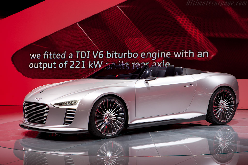 Audi e-tron Spyder Concept   - 2010 Mondial de l'Automobile Paris