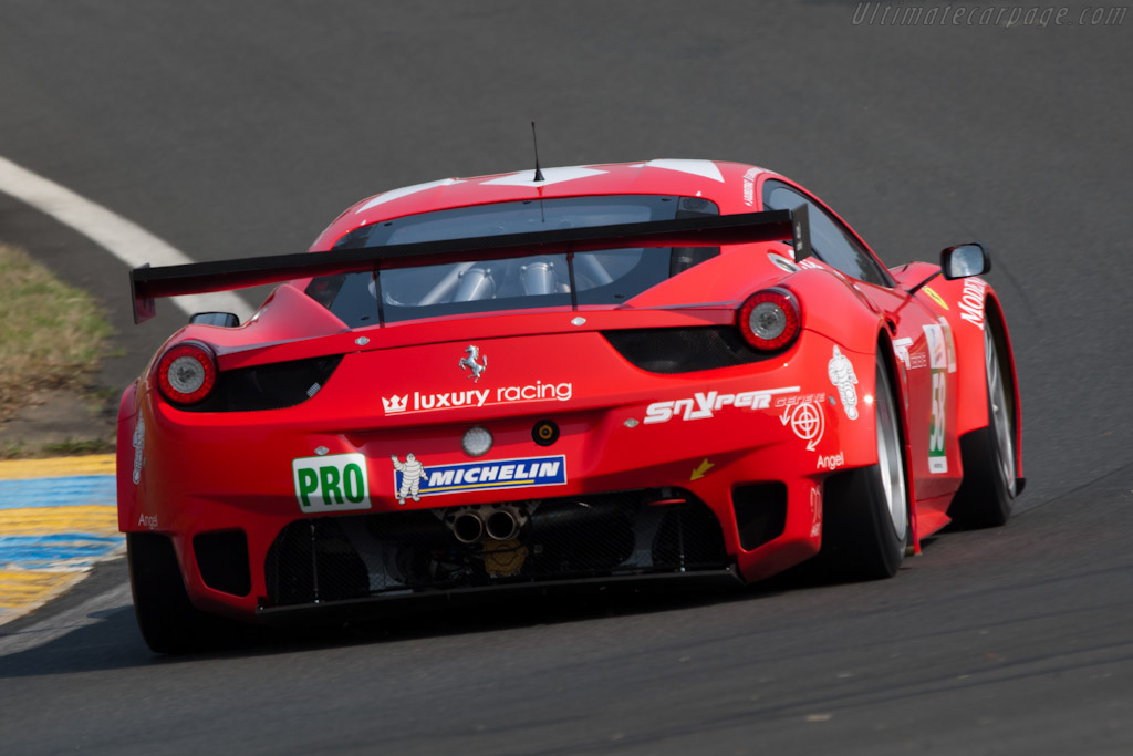 Ferrari 458 Italia GT2 - Chassis: 2834  - 2011 Le Mans Test