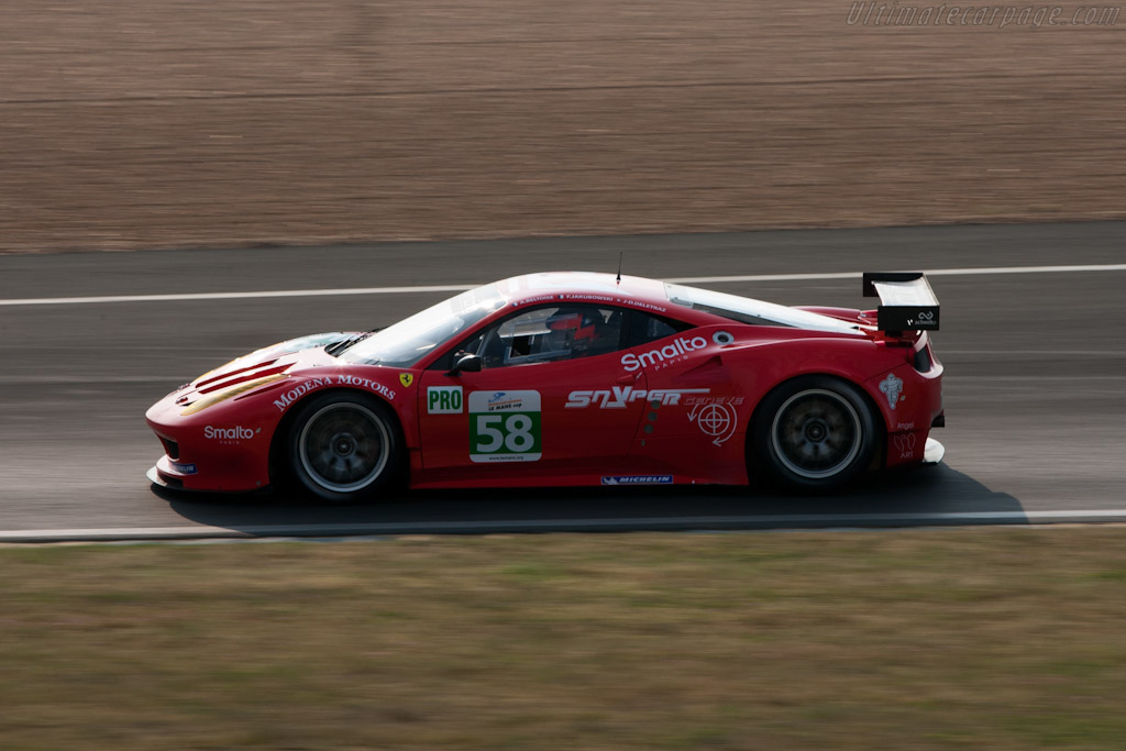 Ferrari 458 Italia GT2 - Chassis: 2834  - 2011 Le Mans Test