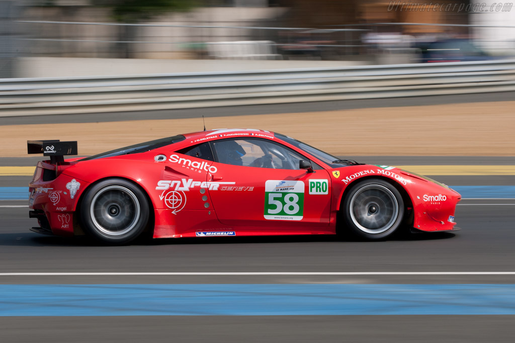 Ferrari 458 Italia GT2 - Chassis: 2834  - 2011 Le Mans Test