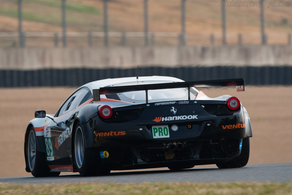 Ferrari 458 Italia GT2 - Chassis: 2830  - 2011 Le Mans Test