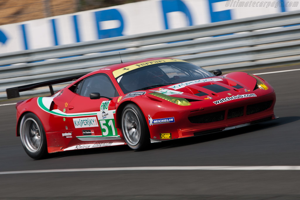 Ferrari 458 Italia GT2 - Chassis: 2826  - 2011 Le Mans Test